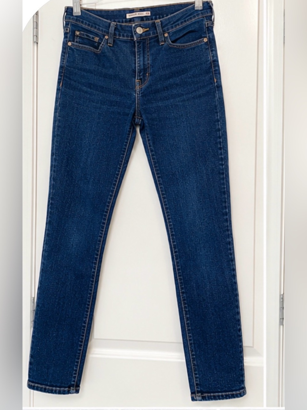 Levi's Womens Skinny Jeans in Deep Blue Denim